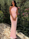 Sexy Off-Shoulder Back-Tie Dress
