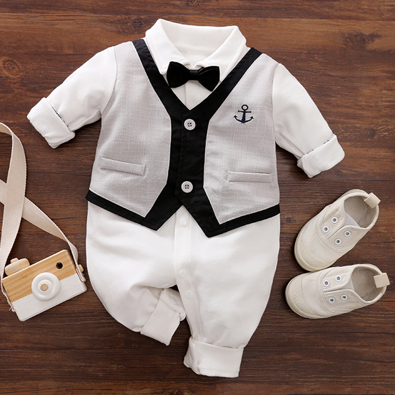 Long-sleeved Baby Romper - Image 3