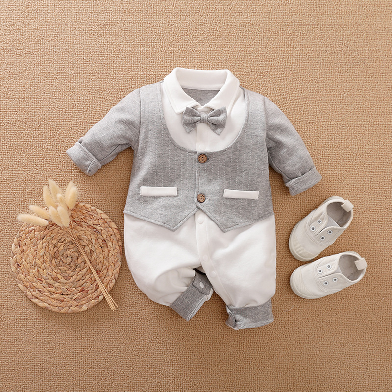 Long-sleeved Baby Romper