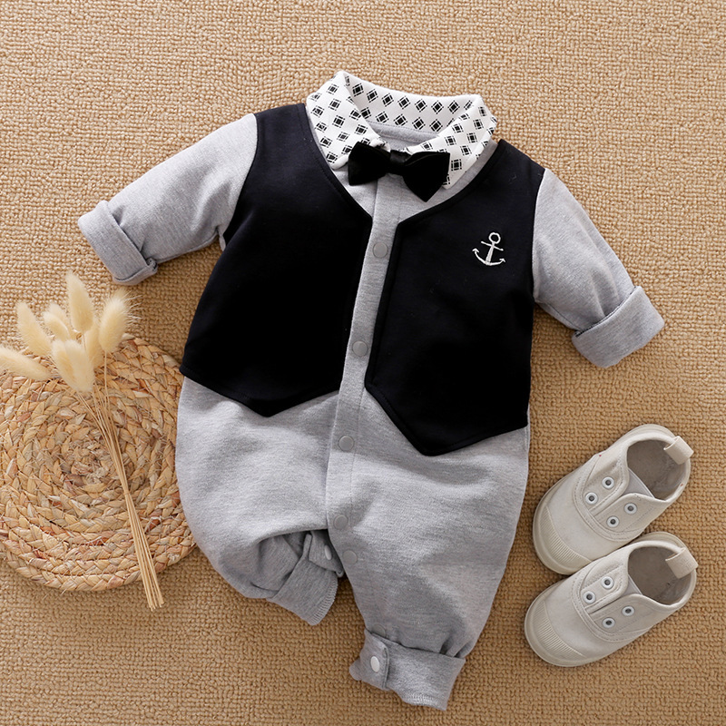 Long-sleeved Baby Romper - Image 9