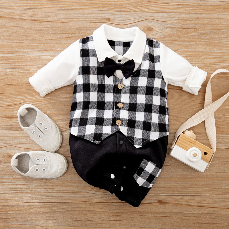 Long-sleeved Baby Romper - Image 4