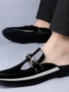 Loafers Men's Pattern Half Slippers
