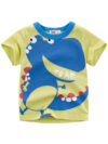 top cartoon T-shirt with round neck and short sleeve