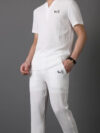 Slim Fit Casual Ice Silk Set