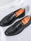 Mocassins En Cuir Italienne Oxfords Pu Leather Shoes