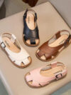 Retro Flat Soft Sandals Soft