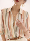 Striped Shirt Top