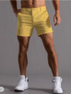 Men's Shorts With Button