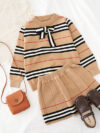 Girls Knitted 2 Pieces Suit
