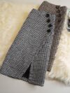 Design Houndstooth Midi Skirt