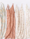 Fashion Print Cross Slip Dress