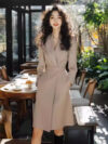 Atmosphere High-grade Elegant Shirt Dress