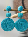 Colorful Rattan Earrings