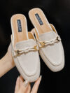 Closed Toe Outer Wear Half Slippers
