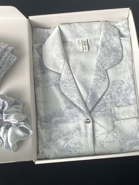 Pajamas Summer Thin Long Sleeves Suit